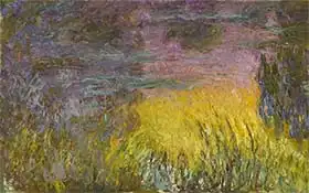 Monet, Claude: Waterlilies at Sunset