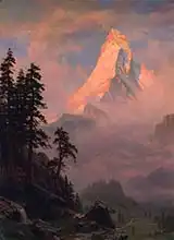 Bierstadt, Albert: Sunrise on the Matterhorn, after 1875