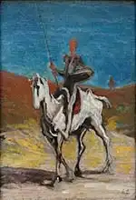 Daumier, Honore: Don Quixote, c.1865-1870