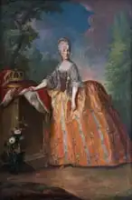 Maron, Anton von: Marie Louise de Bourbon Espagne, Grande Duchesse de Toscane