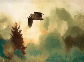 Liljefors, Bruno: Landscape with Snipe
