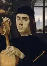 Lippi, Fra Filippo: Portrait of musician