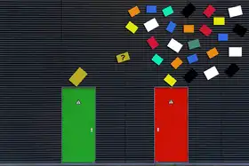 Luycx, Theo: Our red and green door