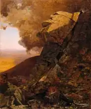 McEntee, Jervis: A Cliff in the Katskills