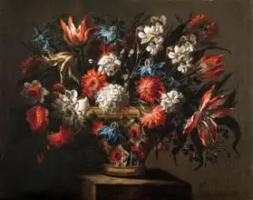 Arellano, Juan de: Basket of flowers