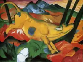 Marc, Franz: Yellow cow