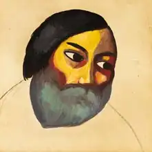 Malevich, Kazimir Severinovich: Head of a Peasant