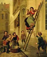 Loose, Basile de: Mischievous boys
