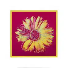 Warhol, Andy: Daisy (red)