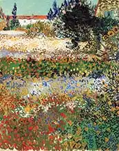 Gogh, Vincent van: Flowering garden