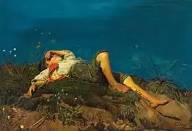 Lenbach, Franz Seraph von: A shepherd boy
