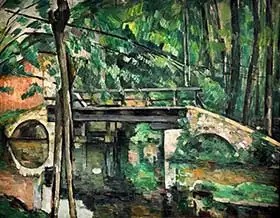 Cézanne, Paul: The Bridge at Maincy, or The Bridge at Mennecy, or The Little Bridge