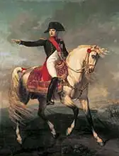 Chabord, Joseph: Equestrian Portrait of Napoleon I (1769-1821) 1810