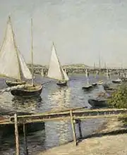 Caillebotte, Gustave: Sailing boats at Argenteuil