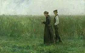 Kalckreuth, Leopold Karl Walter von: Sunday Afternoon