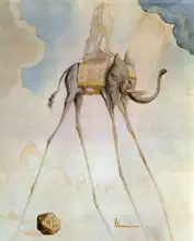 Dali, Salvador: L Elephante Giraffe