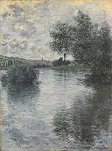 Monet, Claude: The Seine at Vetheuil