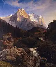 Schirmer, Johann Wilhelm: The Wetterhorn