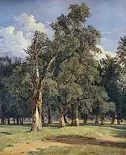Waldmüller, Ferdinand Georg: Elm trees in Prater