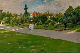 Chase, William Merritt: Park in Brooklyn