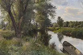 Monsted, Peder Mork: Summer landscape