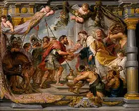 Rubens, Peter Paul: The Meeting of Abraham and Melchizedek