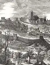 Bossche, Philip van den: View of the City of Prague