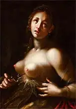 Aachen, Johann Hans von: Suicide of Lucretia