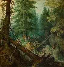 Savery, Roelandt Jacobsz: Forest stream