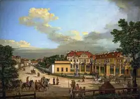 Bellotto, Bernardo: Mniszech Palace in Warsaw
