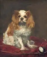 Manet, Edouard: A King Charles Spaniel