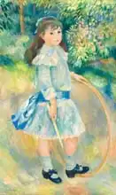 Renoir, Auguste: Girl with a Hoop