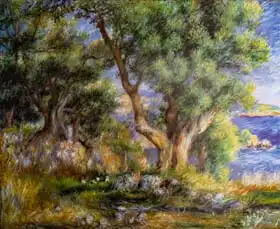 Renoir, Auguste: Landscape near Menton
