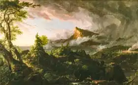 Cole, Thomas: The Course of Empire - The Savage State