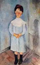 Modigliani, Amadeo: Girl in blue