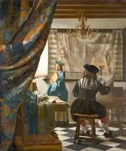 Vermeer, Jan: Art paint