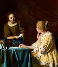 Vermeer, Jan: Mistress and Maid