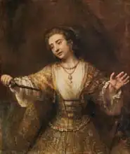 Rembrandt, van Rijn: Lucretia