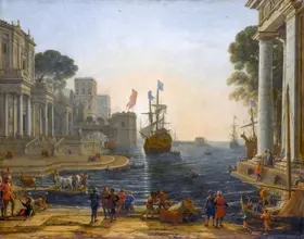 Lorrain, Claude: Ulysses Returning Chryseis to her Father