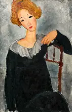 Modigliani, Amadeo: Woman with red hair