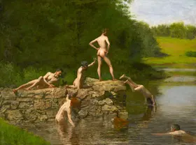 Eakins, Thomas: Swimming Hole