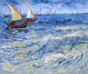 Gogh, Vincent van: Sea at Saintes-Maries