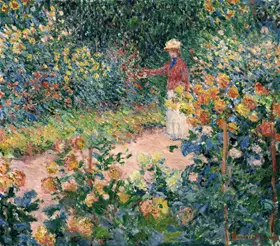 Monet, Claude: Garden in Giverny