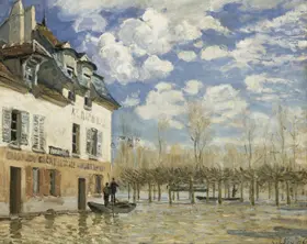 Sisley, Alfred: Flooding in Port-Marly