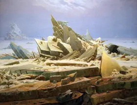 Friedrich, Caspar David: The sea of ice