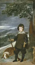 Velazquez, Diego: Prince Balthasar Carlos (1629-1649) in hunting
