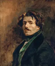 Delacroix, Eugene: Self Portrait