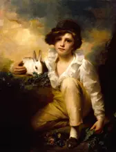 Raeburn, Henry: Boy and Rabbit