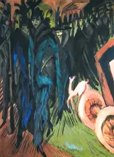 Kirchner, Ernst Ludwig: Friedrichstrasse