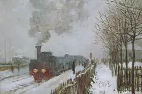 Monet, Claude: Train in the snow